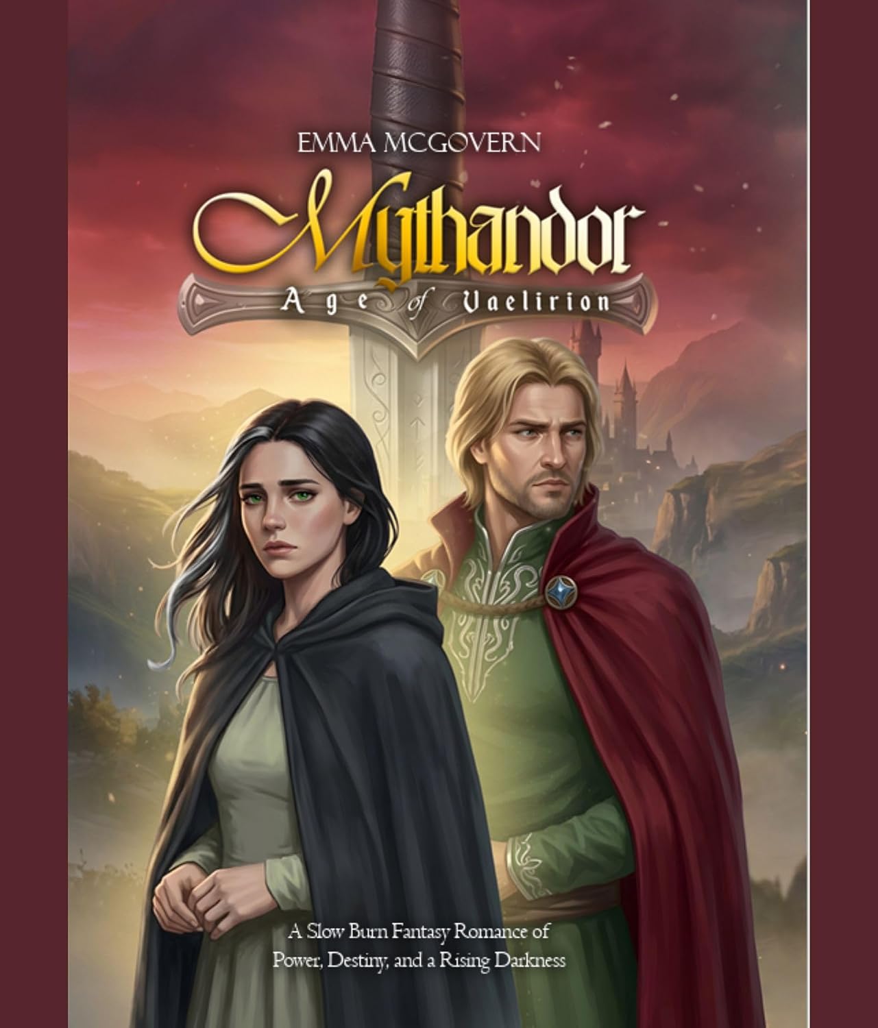 Mythandor Age of Vaelirion: A Slow Burn Epic Fantasy Romance of Power, Destiny, and a Rising Darkness
